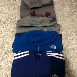 BUNDLE- 4 Hoodies, Size 12-14 Boys